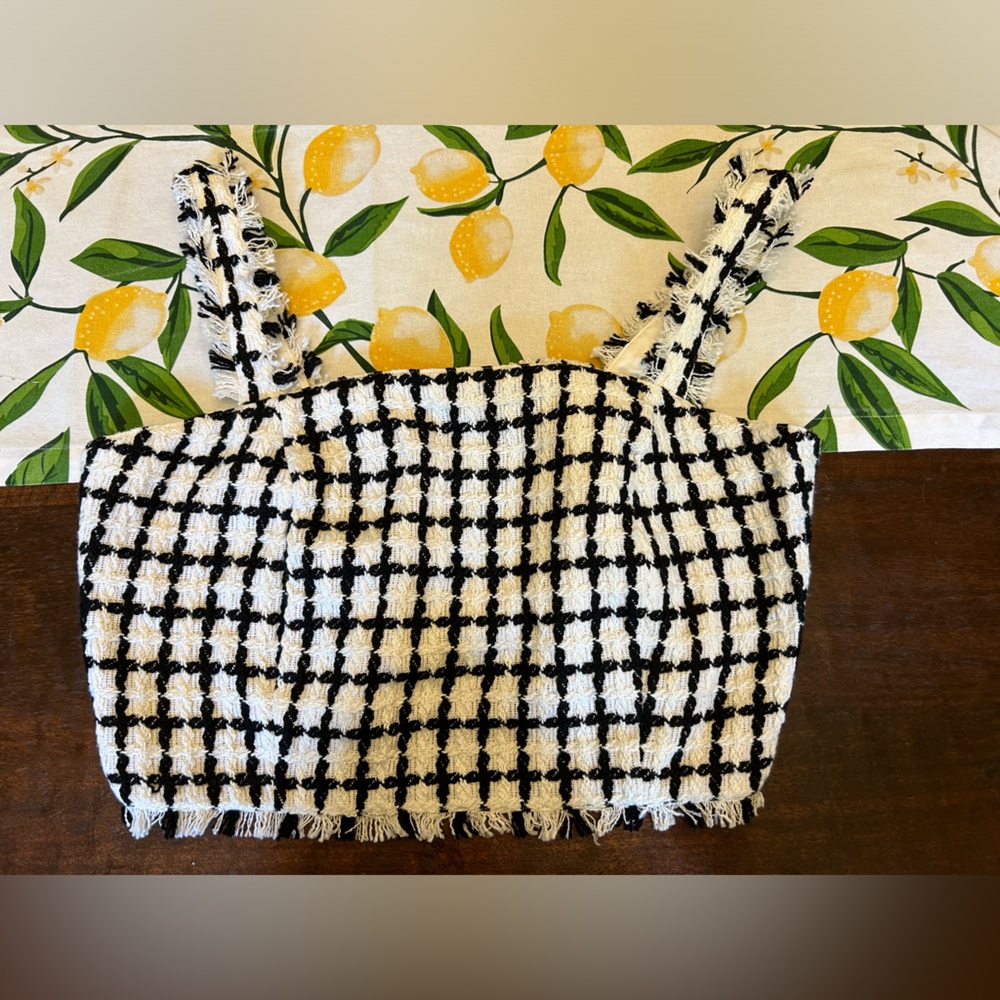 Eloquii NWT plaid tweed shop top size 20